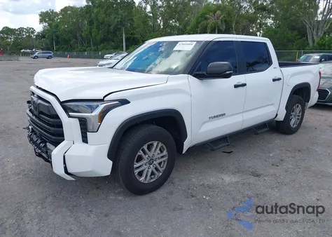 2025 Toyota Tundra Sr5 2Wd из США, поврежденный, VIN 5TFLA5AB8SX042529